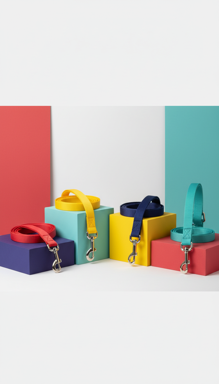 Nylon Collar With Neon Trim