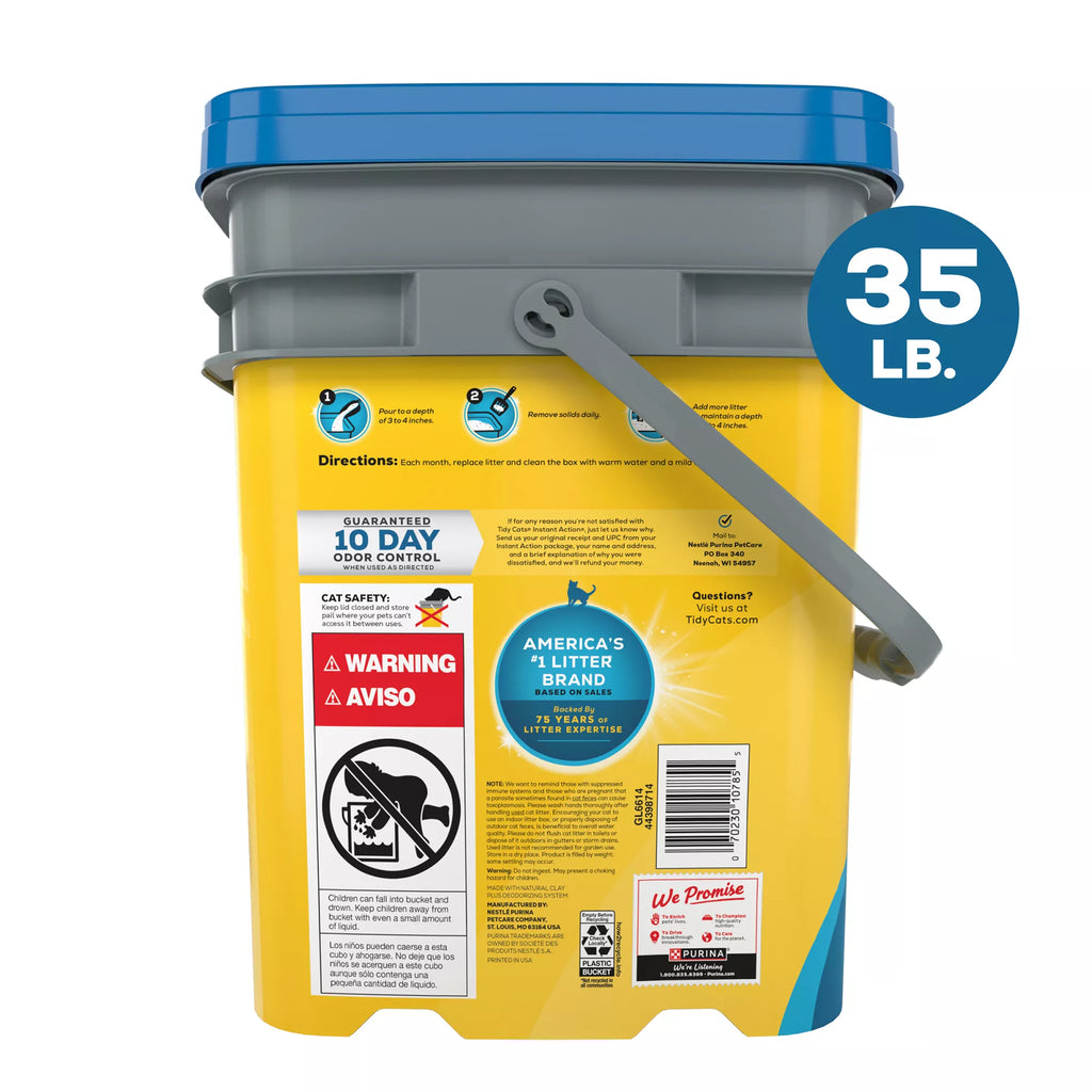Purina Tidy Cats Instant Action Multi-Cat Clumping Cat Litter - Low Dust Litter