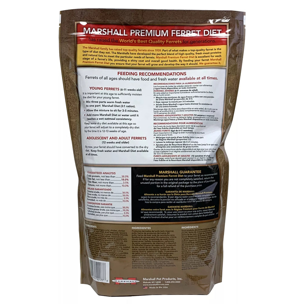 Marshall Premium Ferret Food
