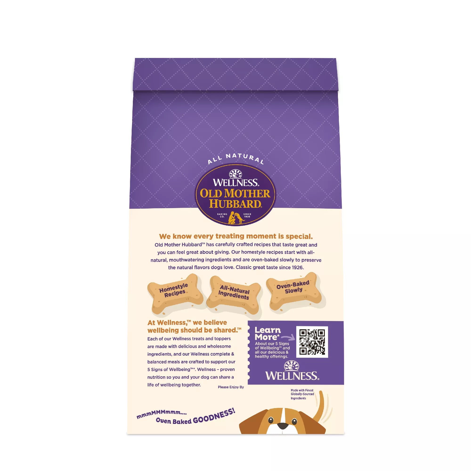 Old Mother Hubbard P-Nuttier Small Biscuit Dog Treats - Natural Pet Food