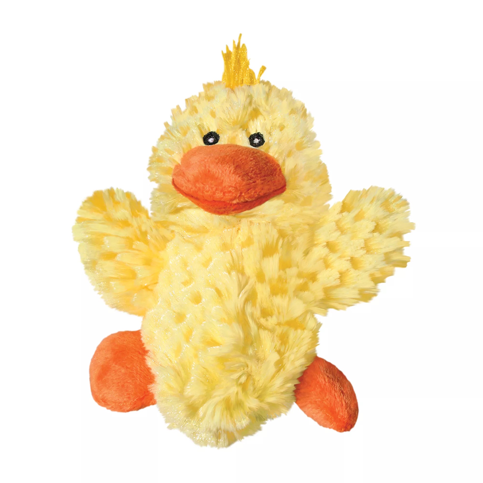 KONG Duck Dog Toy Plush for Interactive Play with Squeaker