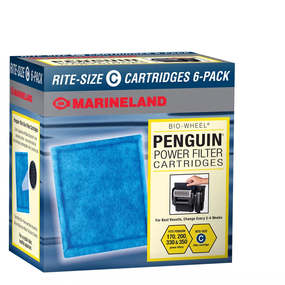 Marineland Penguin Rite Size C Power Filter Cartridges