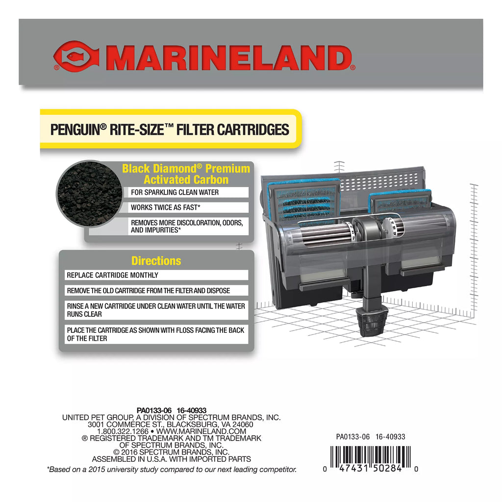 Marineland Penguin Rite Size C Power Filter Cartridges
