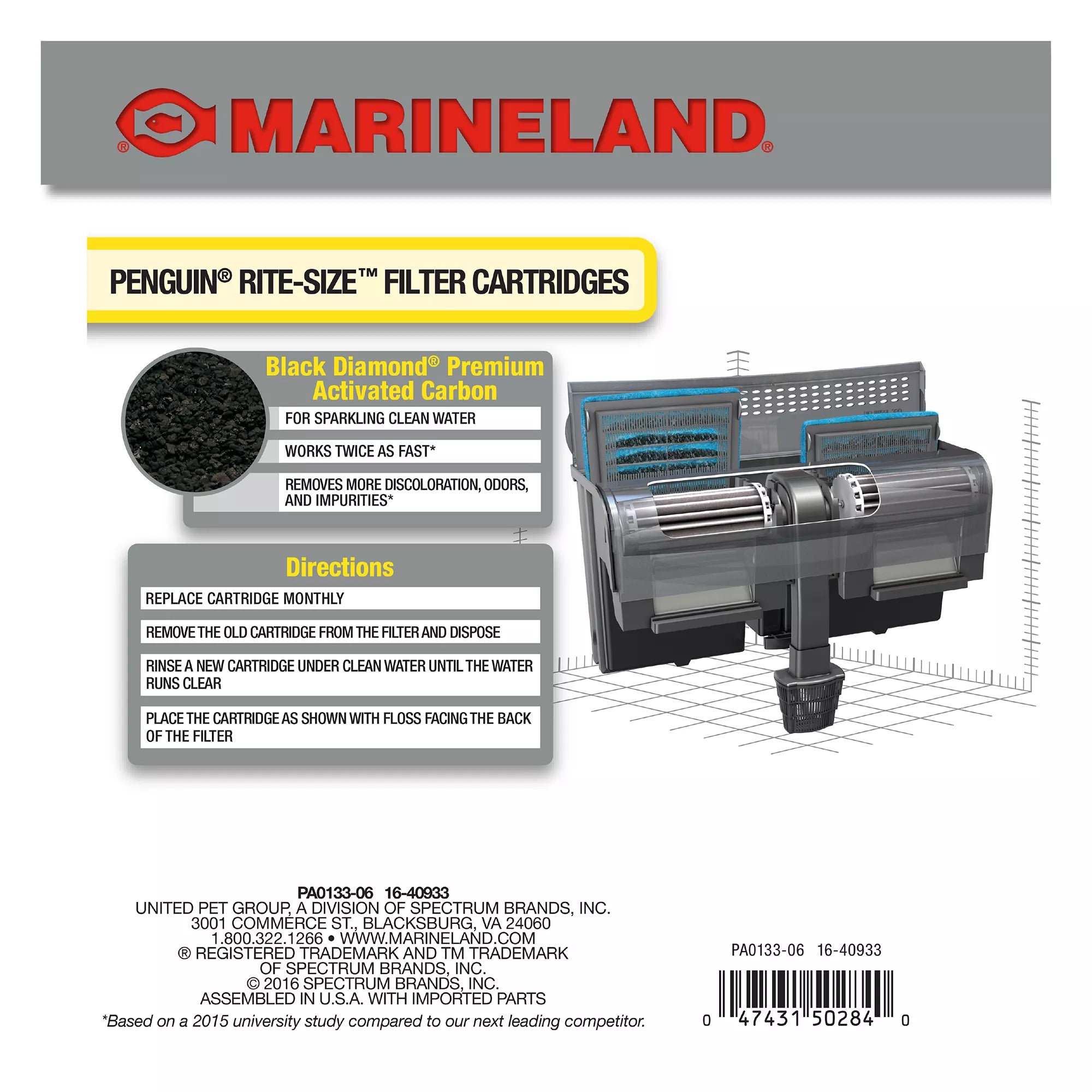 Marineland Penguin Rite Size C Power Filter Cartridges