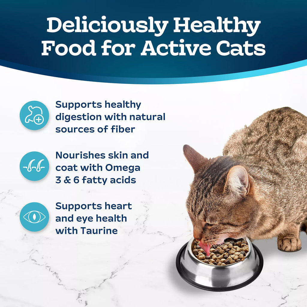 Blue Buffalo Tastefuls  Adult Dry Cat Food - Natural Pet Food, Chicken