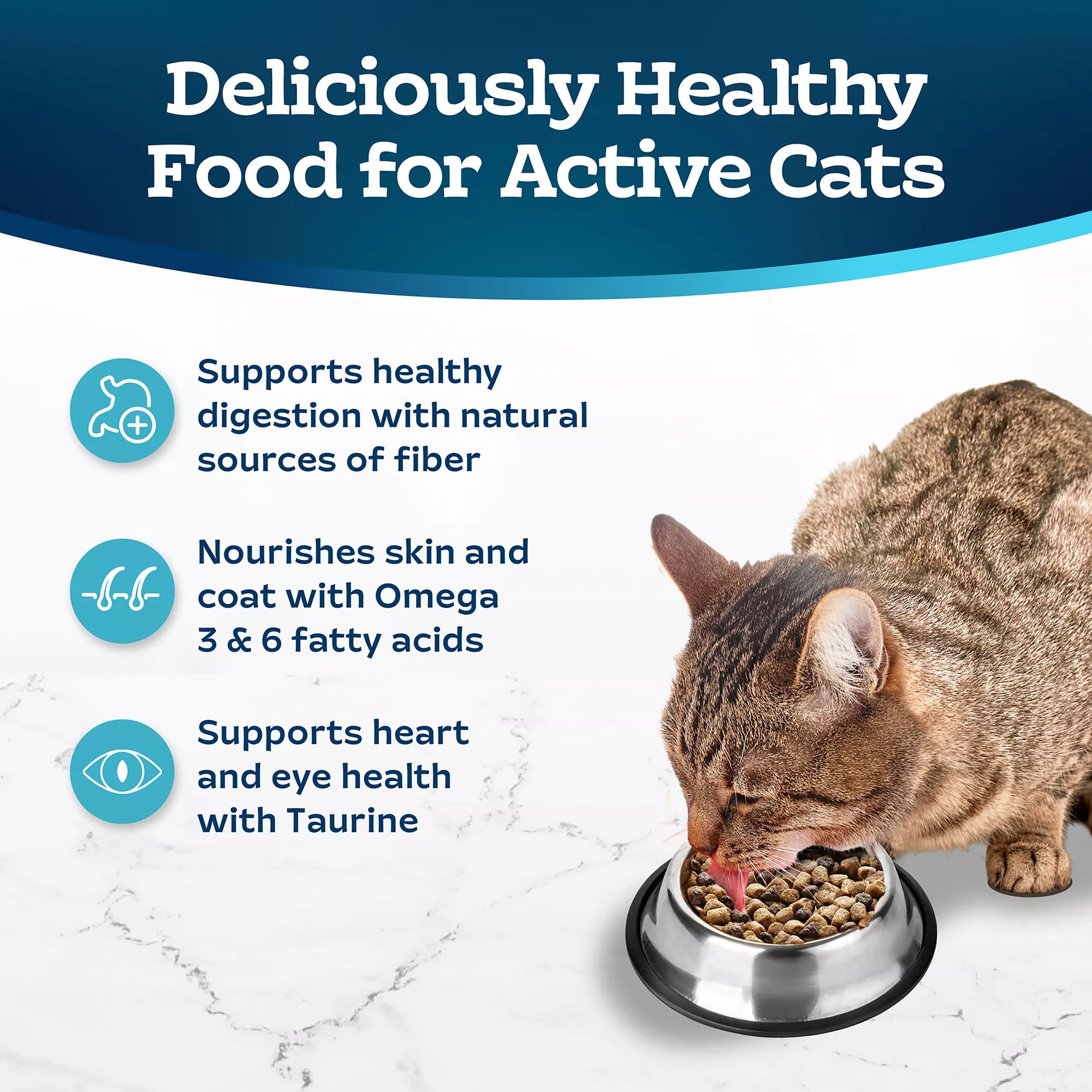 Blue Buffalo Tastefuls  Adult Dry Cat Food - Natural Pet Food, Chicken