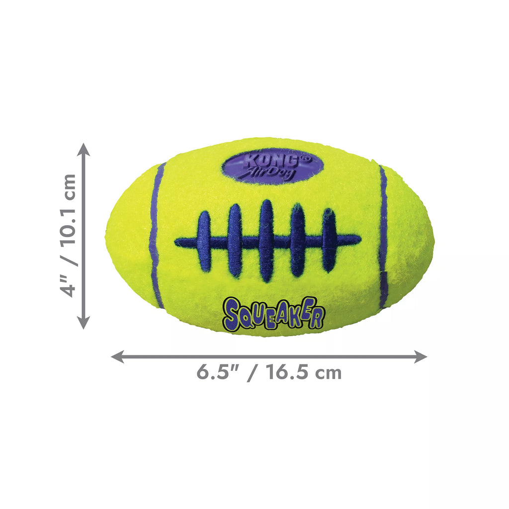 KONG AirDog Football Squeaker Dog Toy