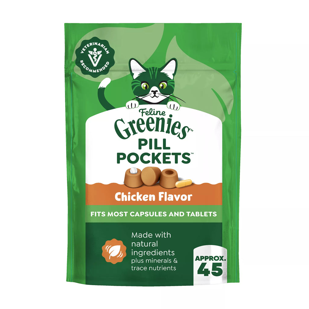 Greenies Feline Pill Pockets Cat Treats - Chicken