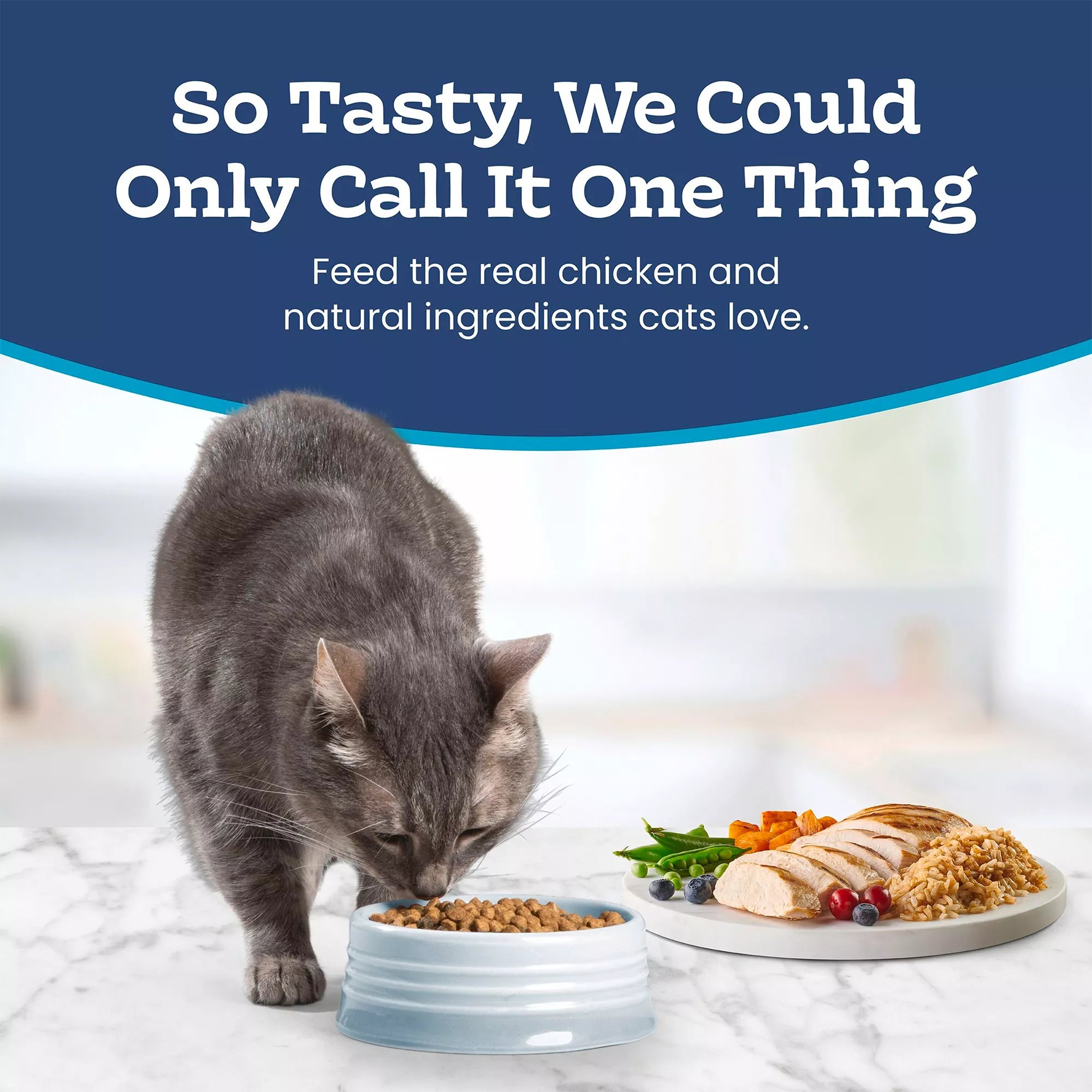 Blue Buffalo Tastefuls Indoor Health Adult Dry Cat Food - Natural Pet Food, Chicken & Brown Rice