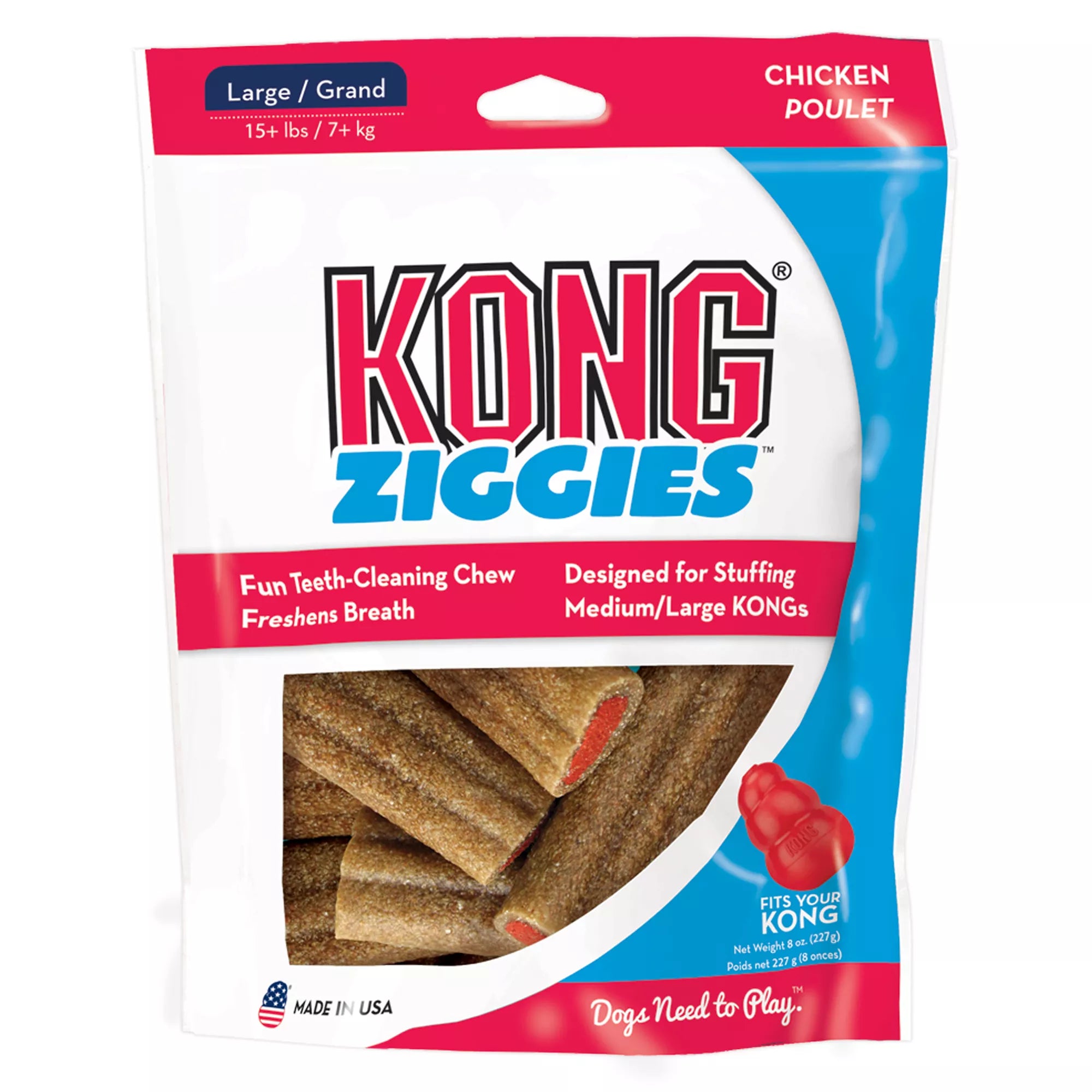 KONG ZiggiesDog Treat