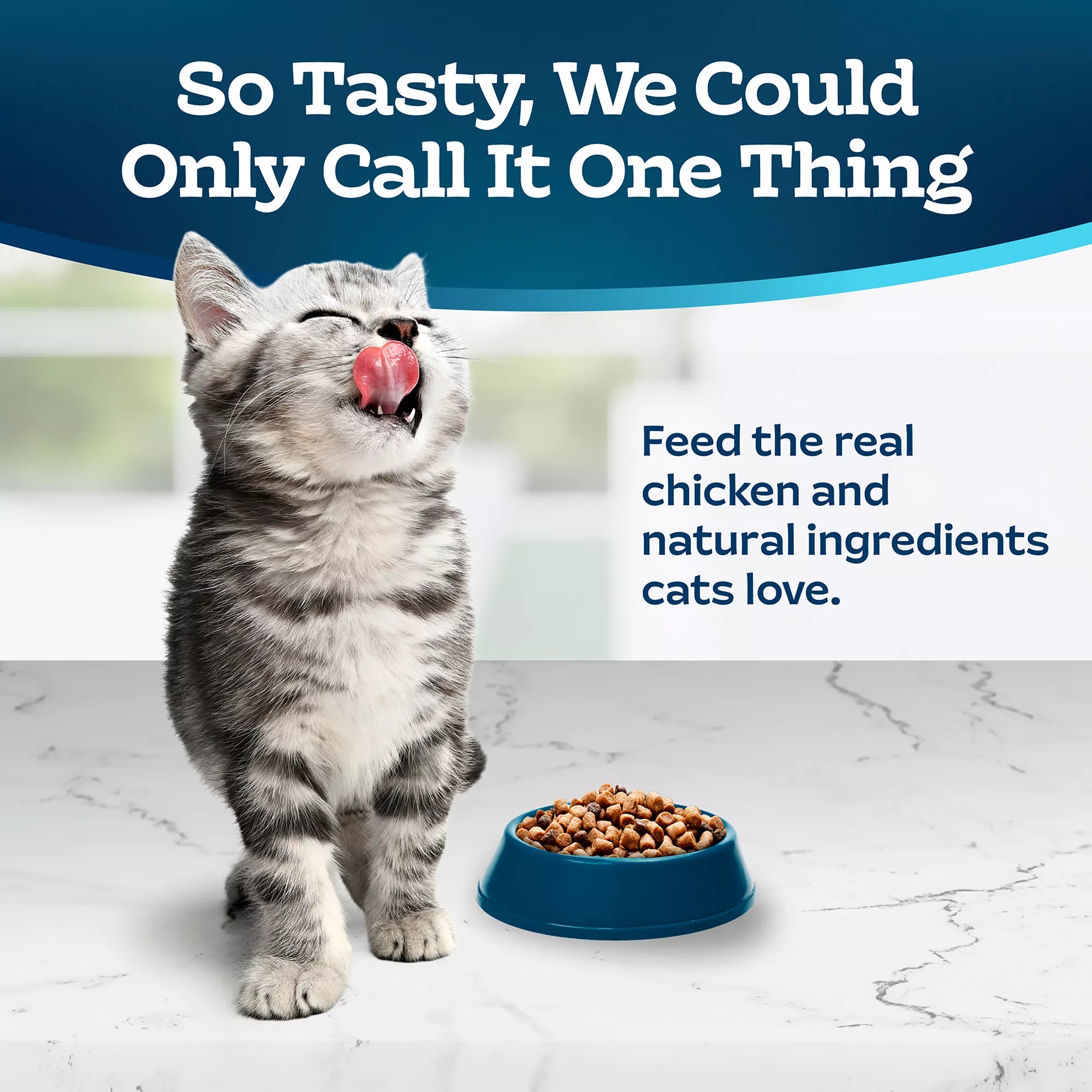 Blue Buffalo Tastefuls Kitten Dry Cat Food - Natural Pet Food, Chicken