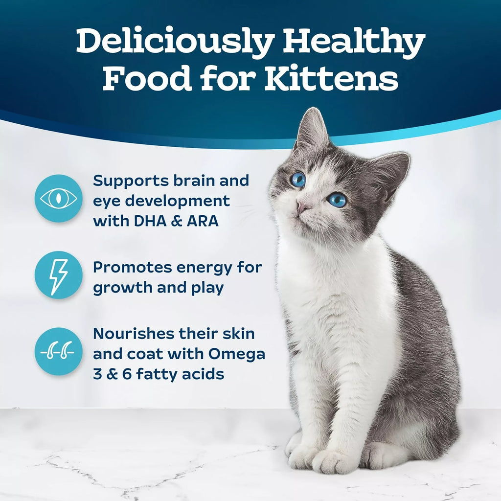 Blue Buffalo Tastefuls Kitten Dry Cat Food - Natural Pet Food, Chicken