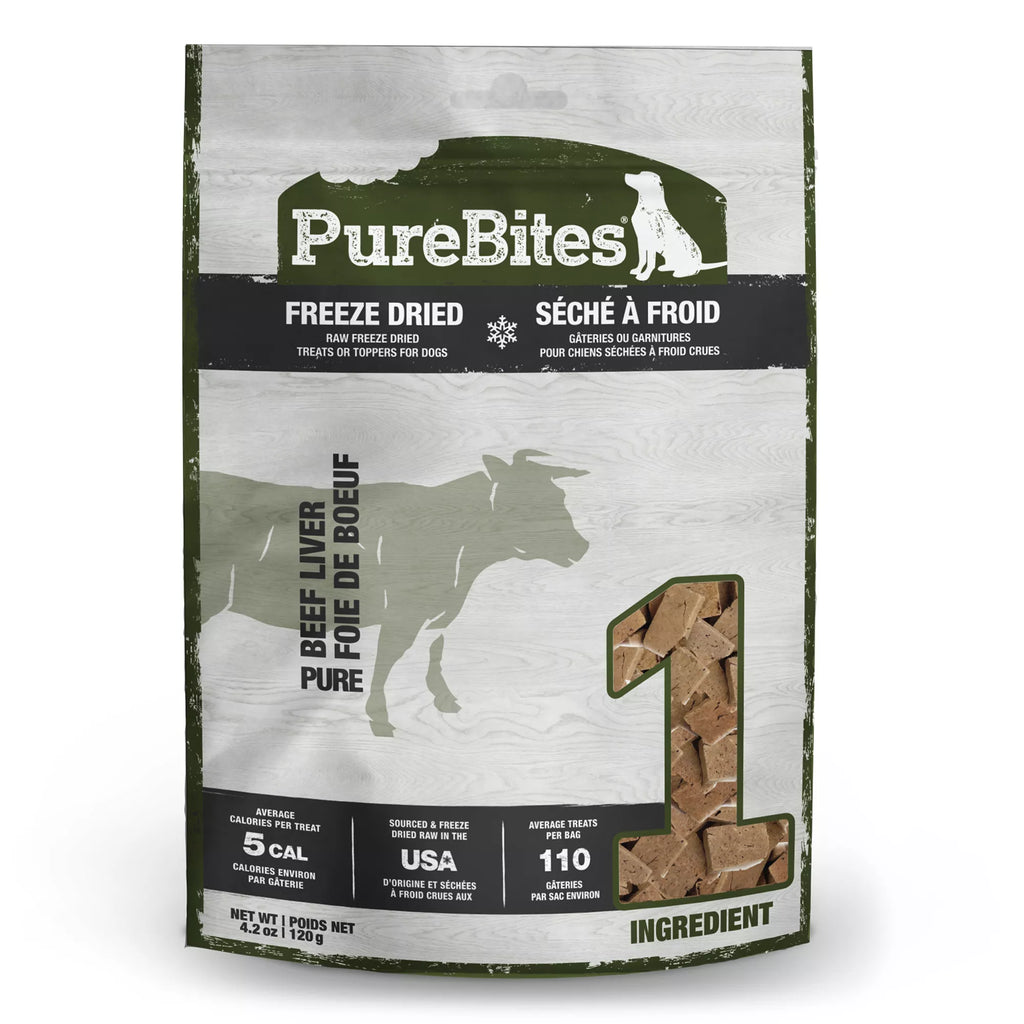 Purebites Freeze Dried Dog Treat - Beef
