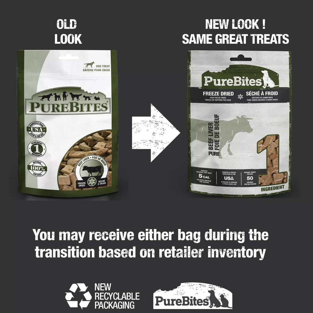 Purebites Freeze Dried Dog Treat - Beef