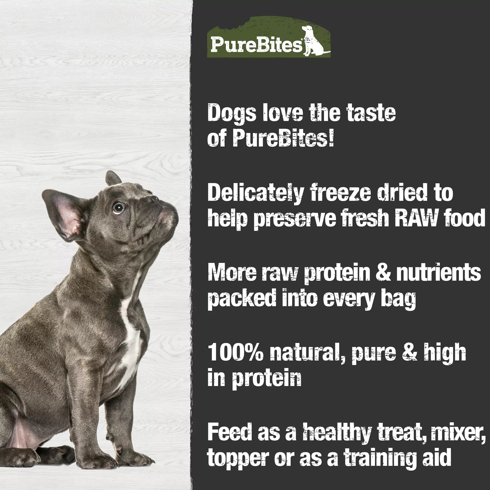 Purebites Freeze Dried Dog Treat - Beef