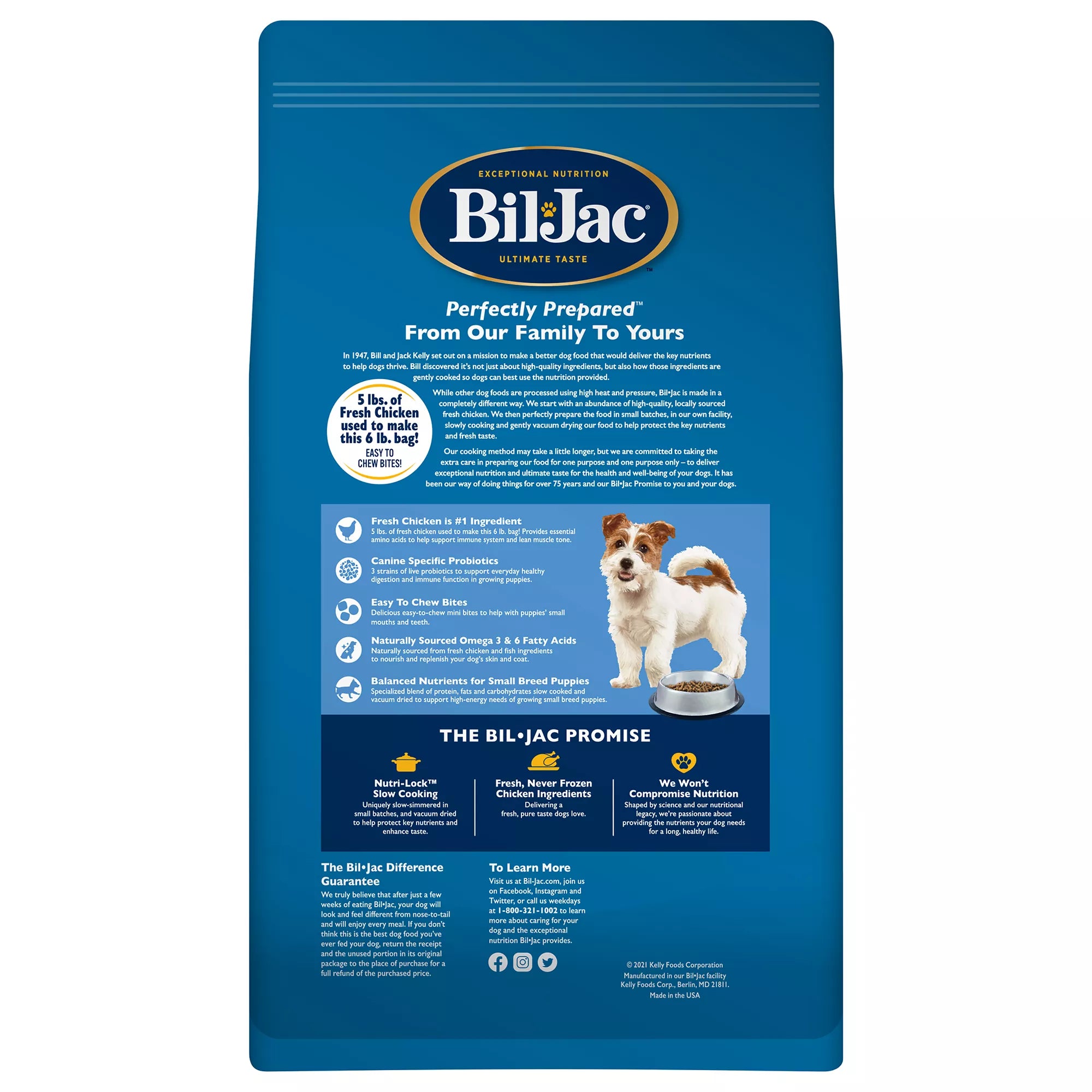 Bil-Jac Small Breed Puppy Dry Dog Food