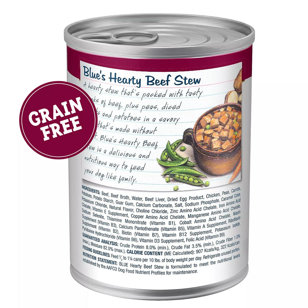Blue Buffalo Blue's Stew Adult Wet Dog Food - 12.5 Oz.