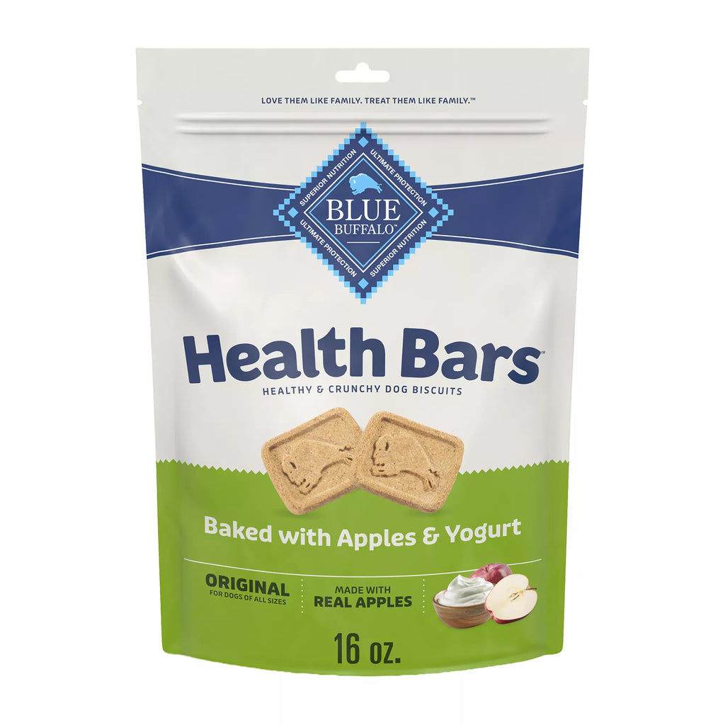 Blue Buffalo Health Bars Crunchy Adult Dog Treats - 16 oz