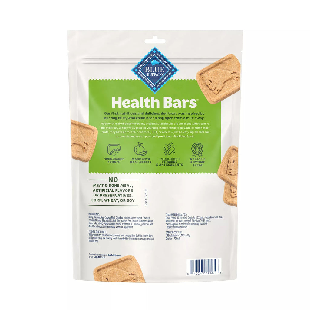 Blue Buffalo Health Bars Crunchy Adult Dog Treats - 16 oz