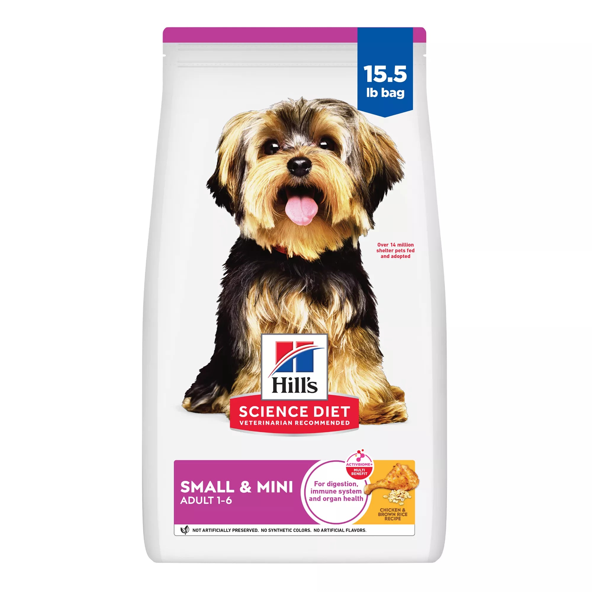 Hill's Science Diet Small & Mini Adult Dog Food - Dry - Chicken & Brown Rice
