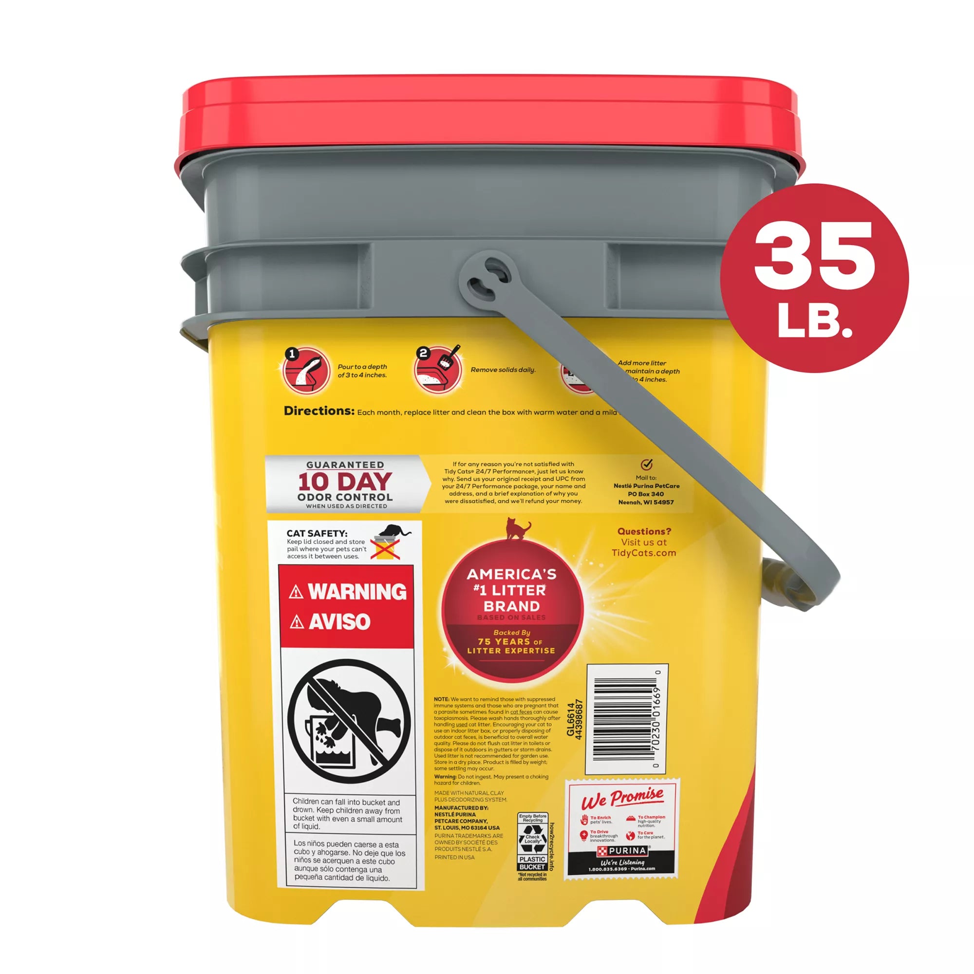 Purina Tidy Cats 24/7 Performance Multi-Cat Clumping Cat Litter - Low Dust Litter
