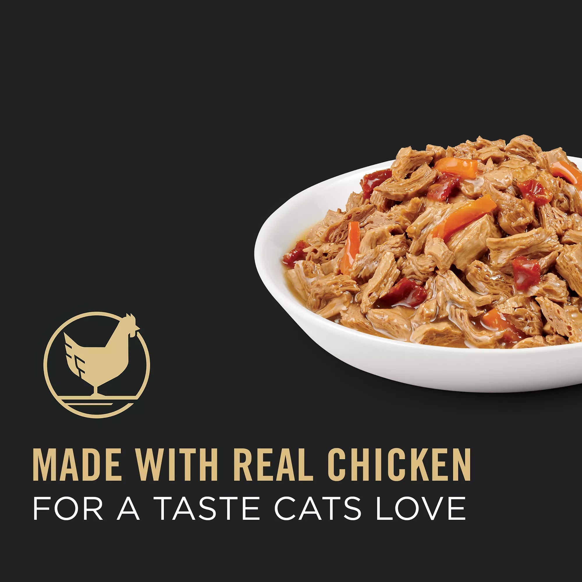 Purina Pro Plan Complete Essentials Wet Cat Food - Adult - Antioxidants, High-Protein Pet Food, in Wet Pet Food in Gravy, 3 Oz