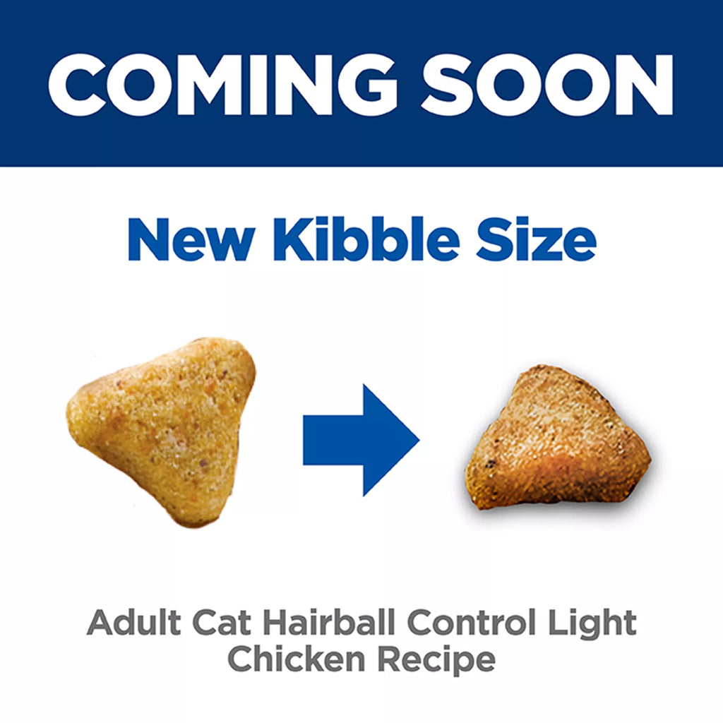 Hill's Science Diet Hairball Control Light Adult Dry Cat Food - Chicken