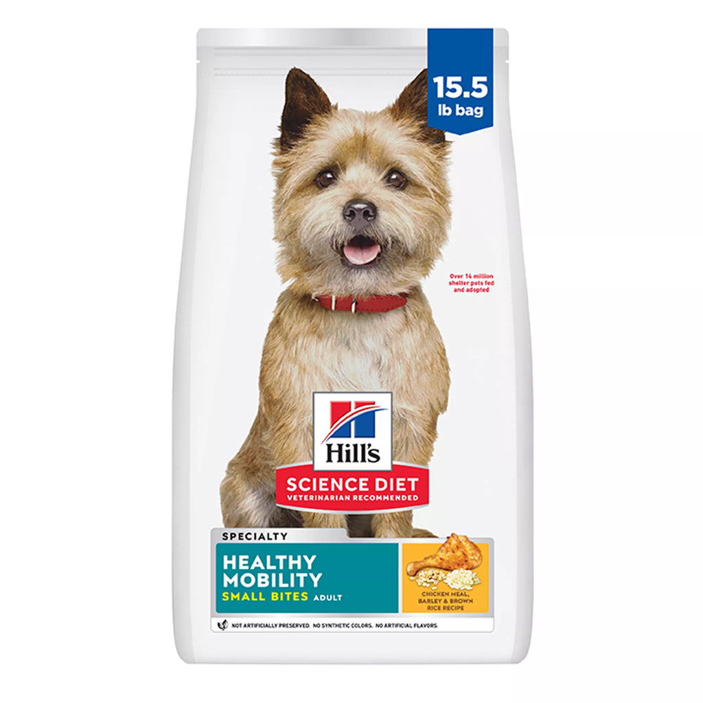 Hill's Science Diet Healthy Mobility Small Bites Adult Dog Food - Dry - Chicken, Brown Rice & Barley