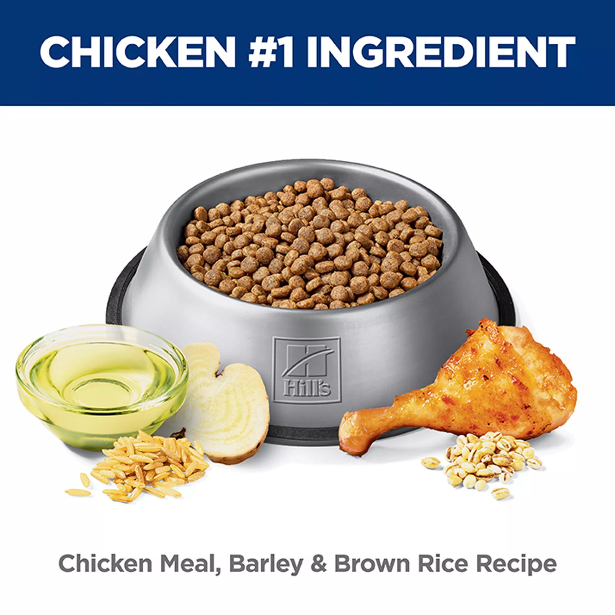 Hill's Science Diet Healthy Mobility Small Bites Adult Dog Food - Dry - Chicken, Brown Rice & Barley