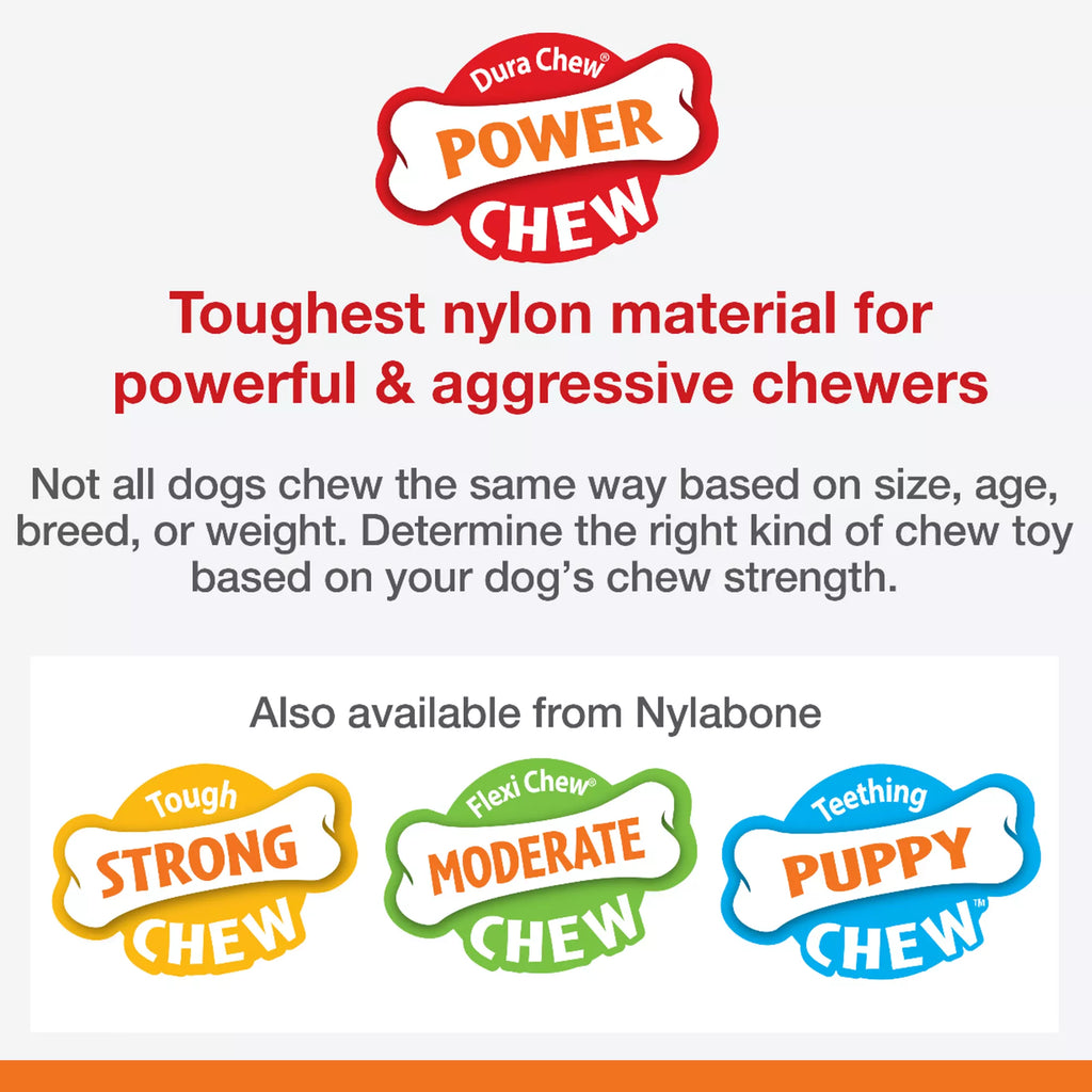 Nylabone DuraChew Plus Ring Chew Dog Toy
