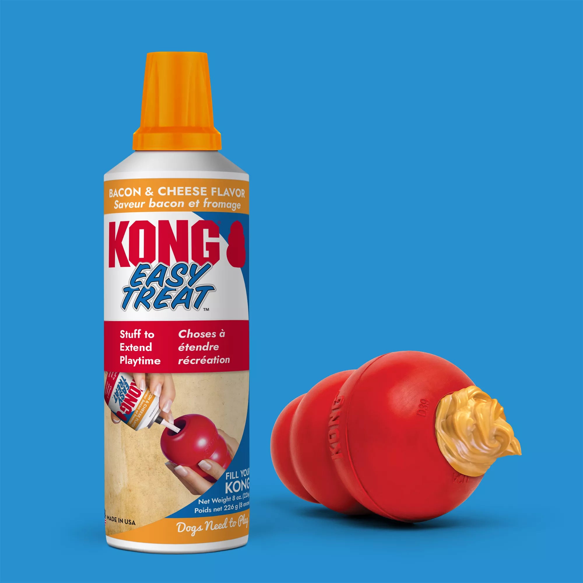 KONG Easy Treat Bacon & Cheese Paste