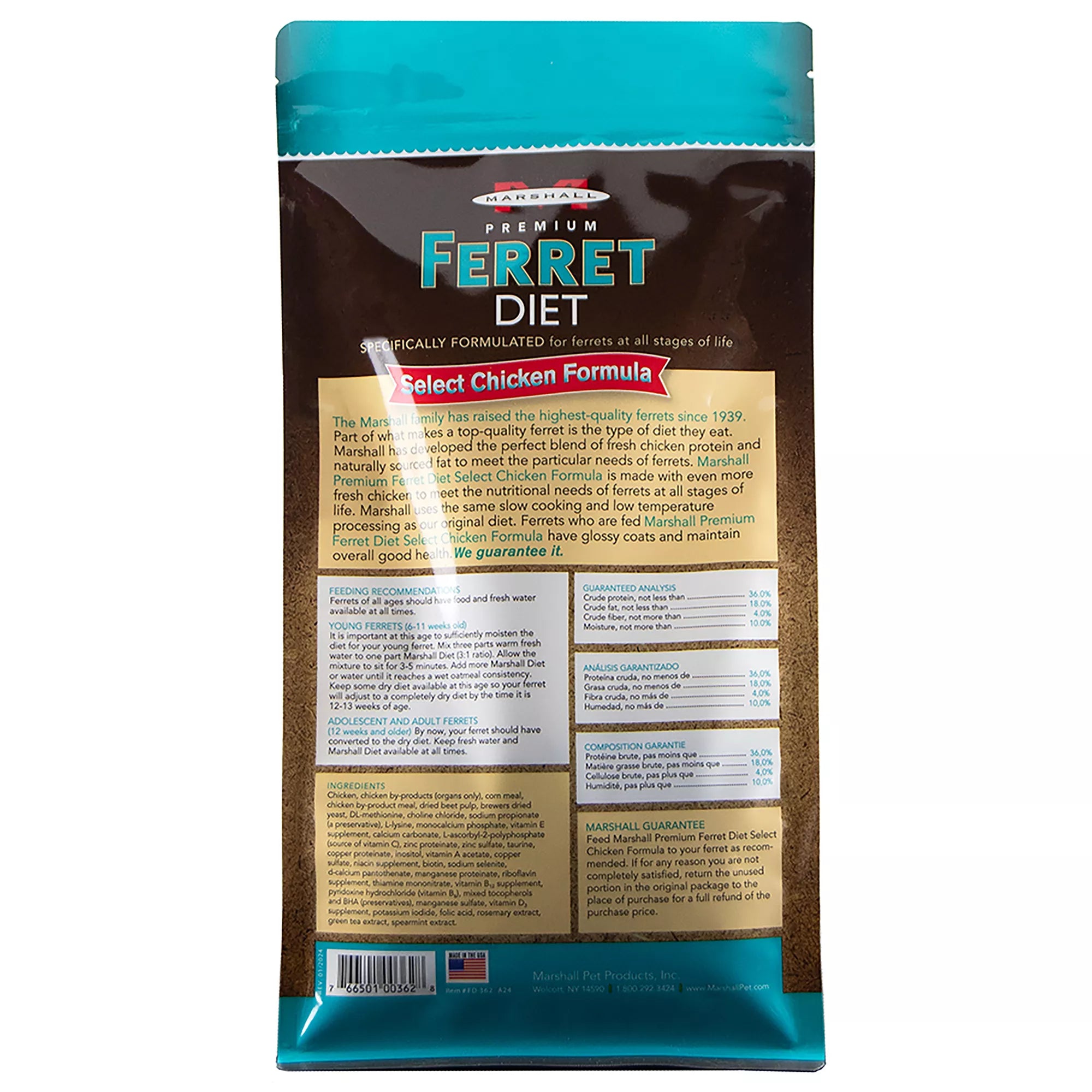 Marshall Select Premium Ferret Diet