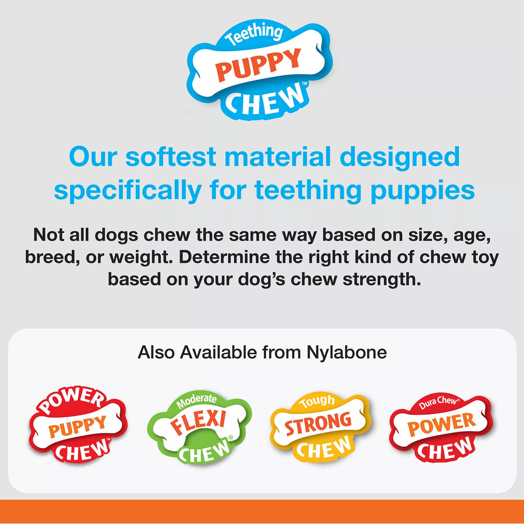 Nylabone Puppy Ring Chew Dog Toy