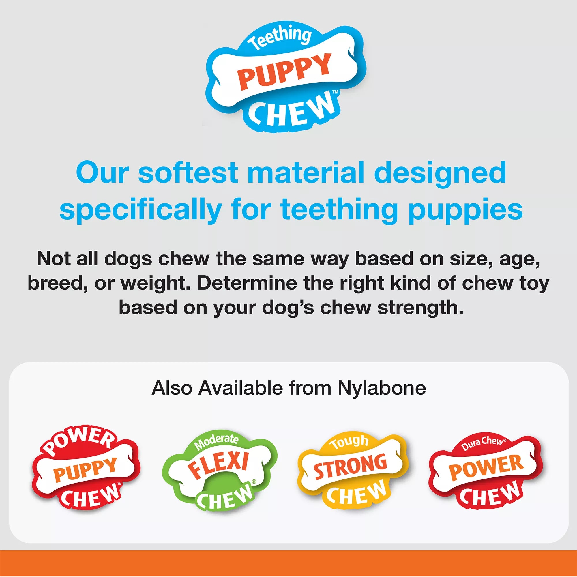 Nylabone Puppy Ring Chew Dog Toy