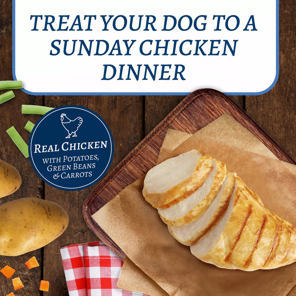 Blue Buffalo Family Favorites Adult Wet Dog Food - Sunday Chicken Dinner, 12.5 oz