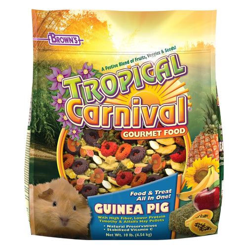 Brown's Tropical Carnival Gourmet Guinea Pig Food
