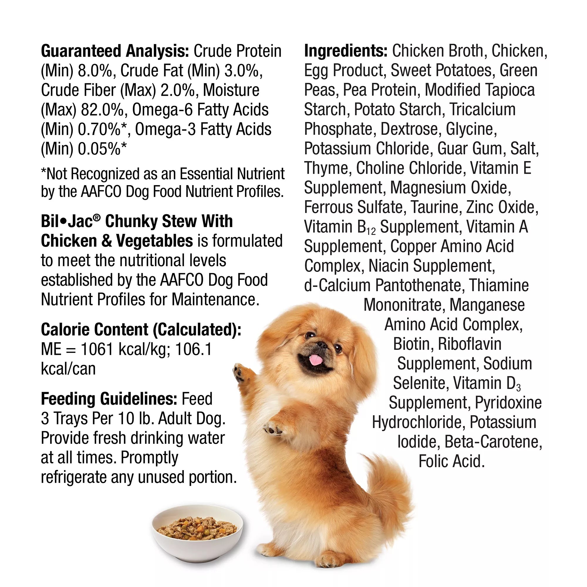 Bil-Jac Adult Wet Dog Food - Grain-Free Pet Food, Gluten Free, Chunky Stew