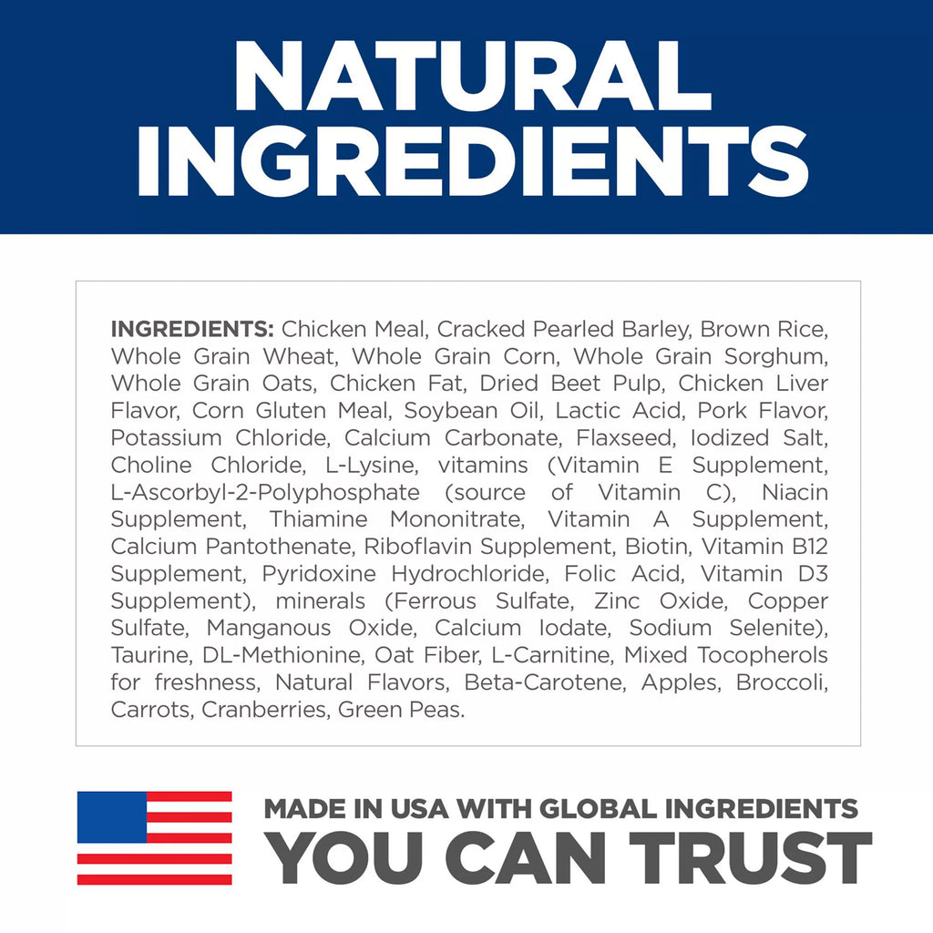 Hill's Science Diet Small Bites Senior 7+ Dry Dog Food - Chicken Recipe