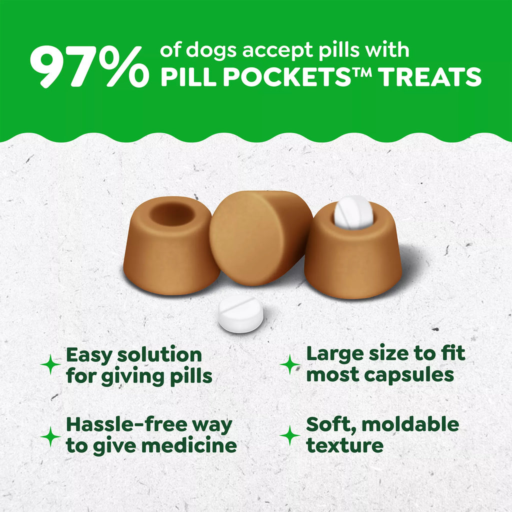 Greenies Pill Pockets Dog Treats for Tablets - Peanut Butter