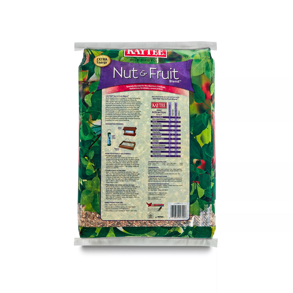 KAYTEE Nut & Fruit Blend Wild Bird Food
