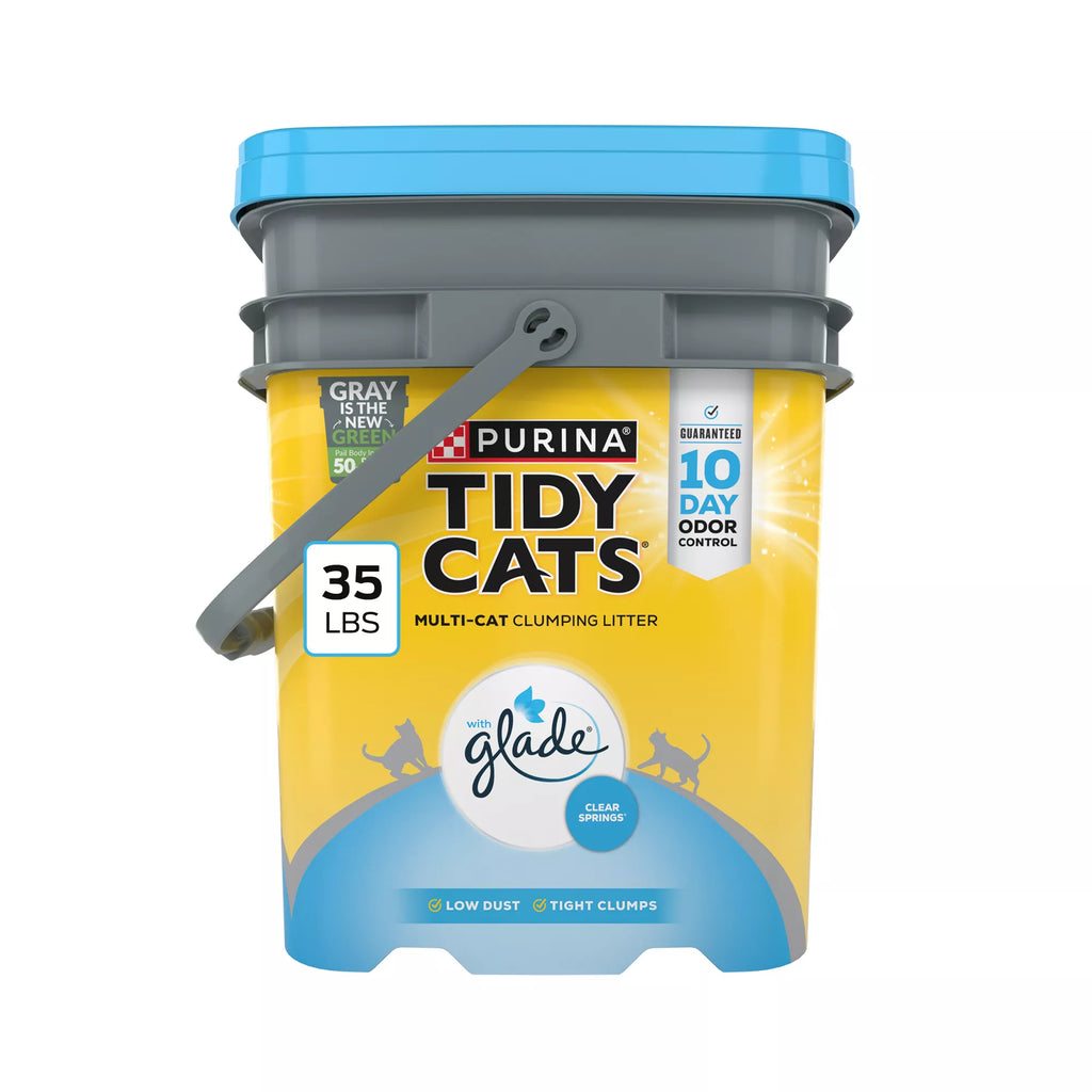 Purina Tidy Cats With Glade Tough Odor Solutions Multi-Cat Clumping Cat Litter - Scented