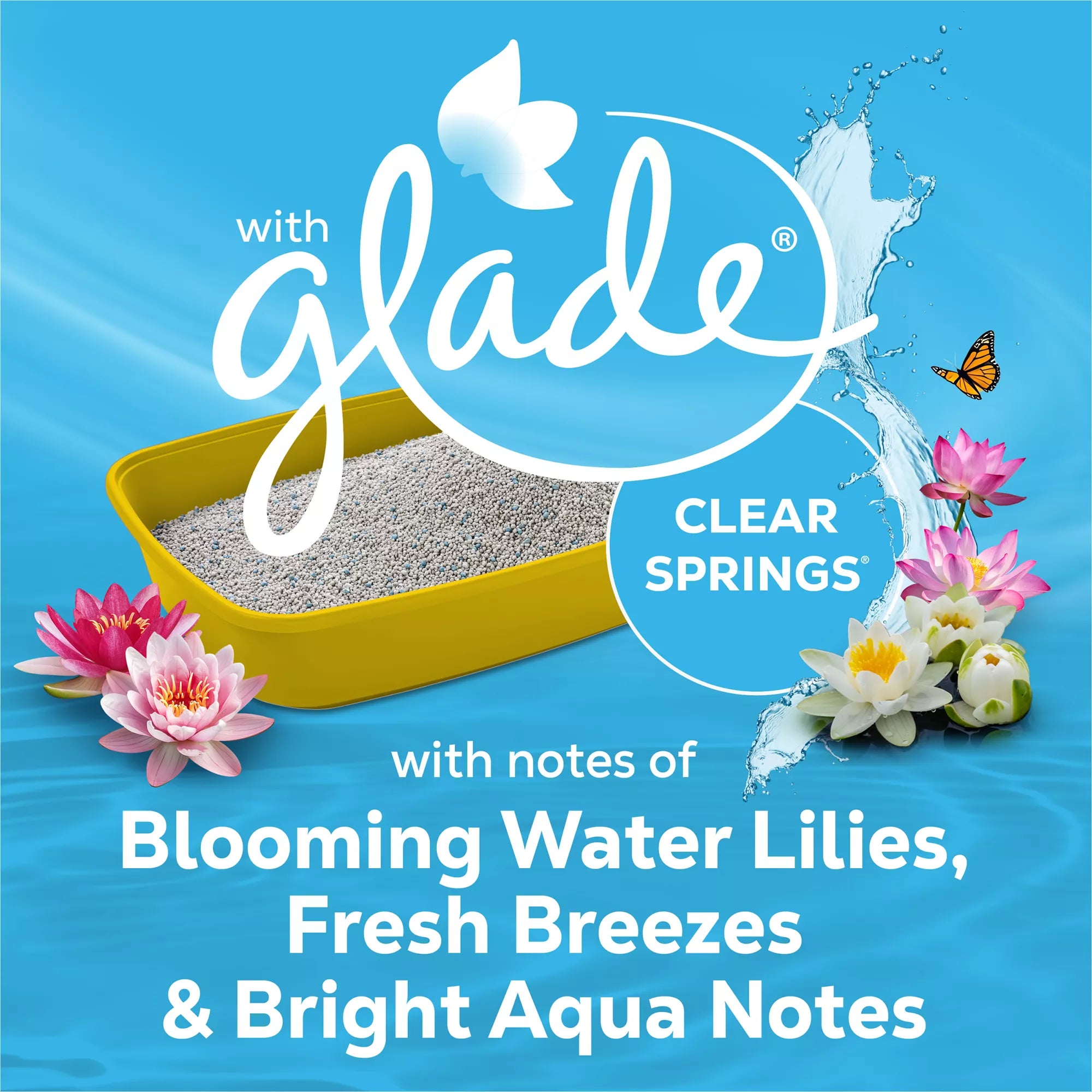Purina Tidy Cats With Glade Tough Odor Solutions Multi-Cat Clumping Cat Litter - Scented