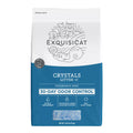 ExquisiCat Crystals Multi-Cat Silica Cat Litter - Unscented Pet Litter, Low Dust Litter