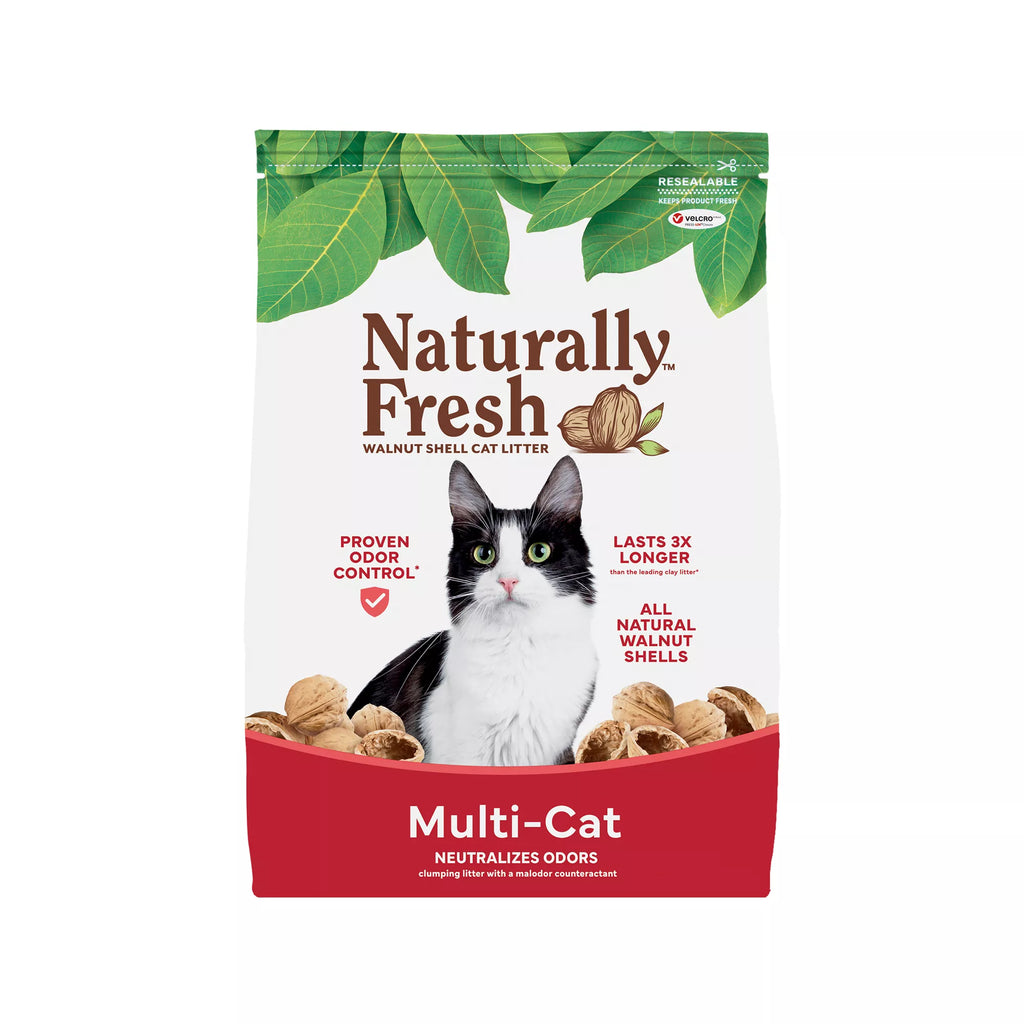 Natural Pet Foodly Fresh  Multi-Cat Walnut Cat Litter - Natural Pet Food