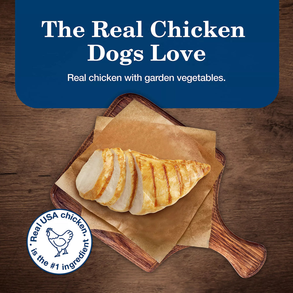Blue Buffalo Homestyle Recipe Chicken & Vegetable Dinner Senior 7+ Wet Dog Food - 12.5 oz