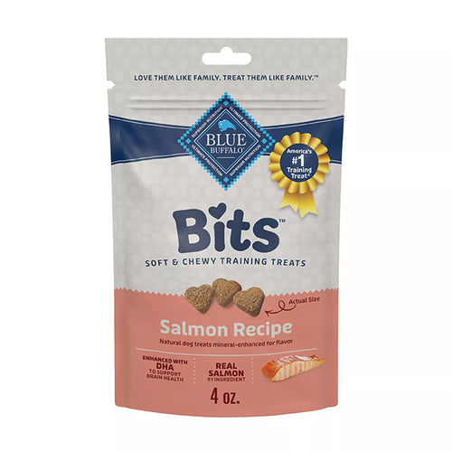 Blue Buffalo Bits Soft & Chewy Puppy Training Treats - Salmon, 4 oz