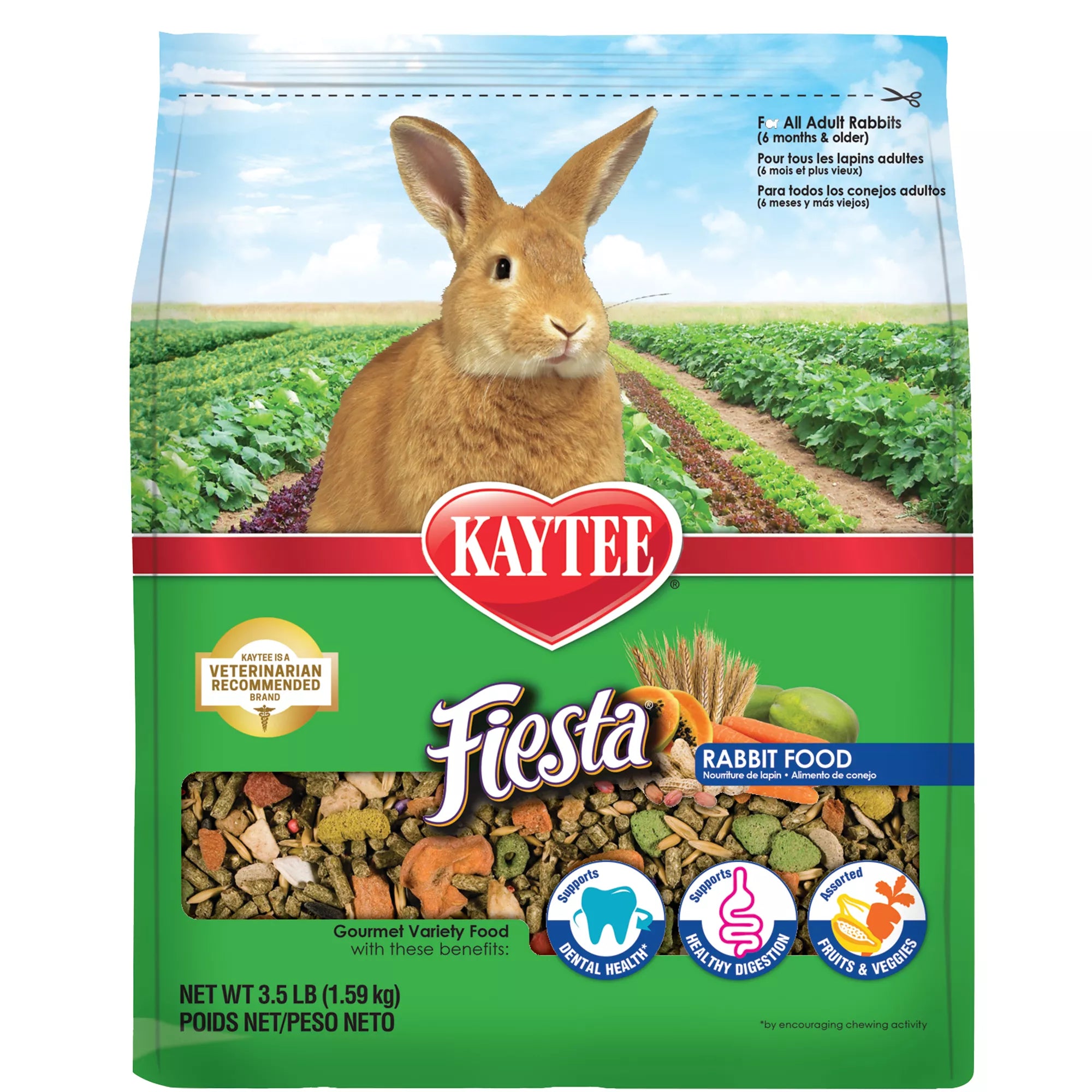 KAYTEE Fiesta Rabbit Food
