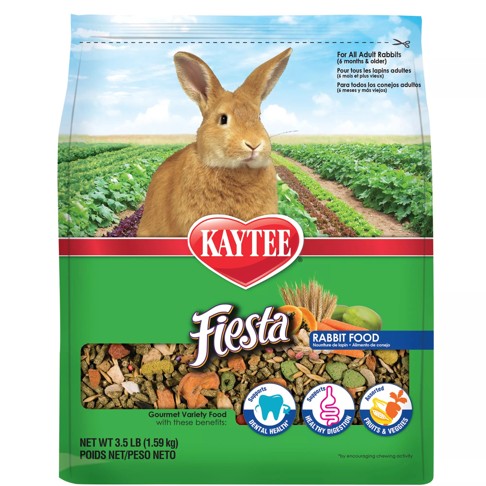KAYTEE Fiesta Rabbit Food