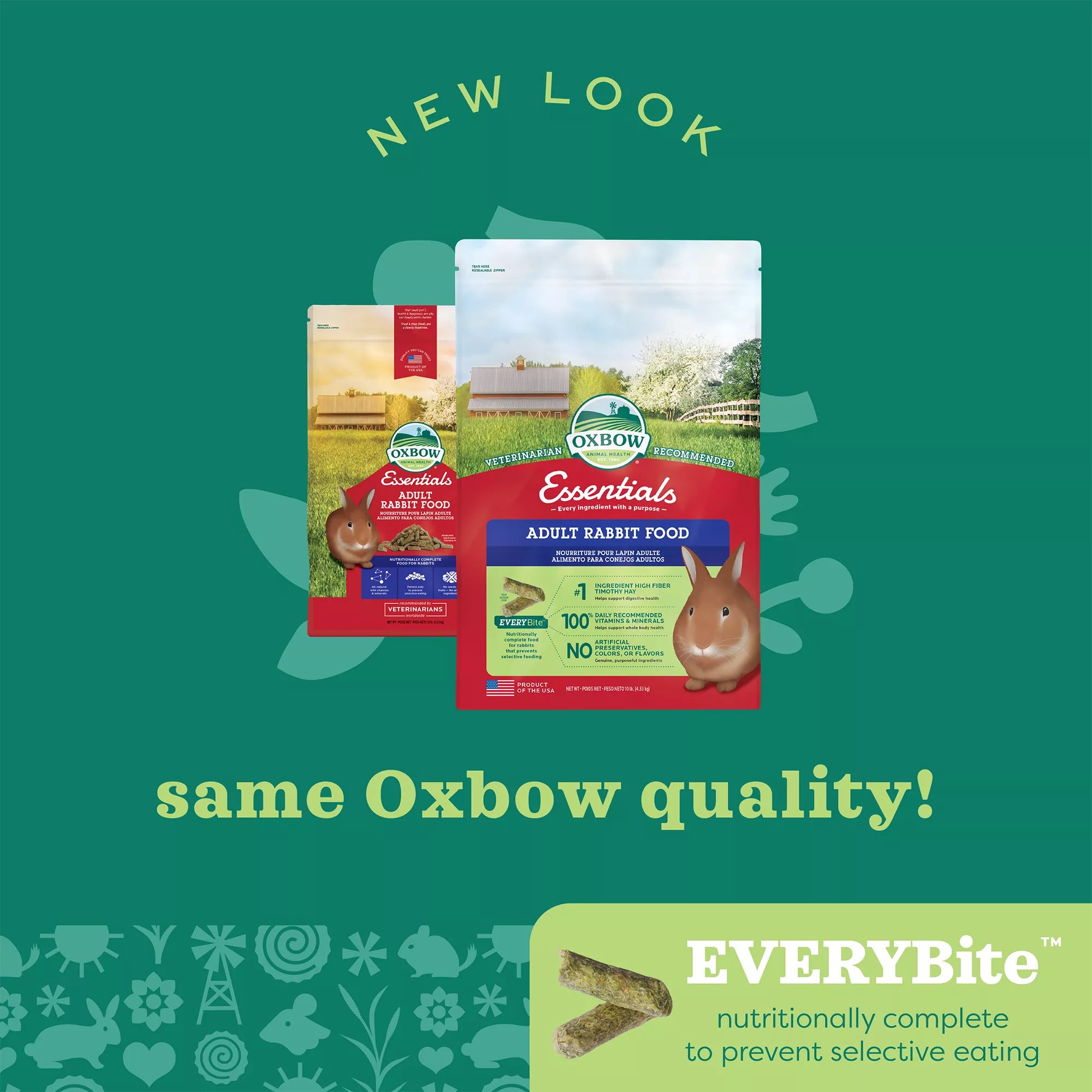 Oxbow Essentials Adult Rabbit Food