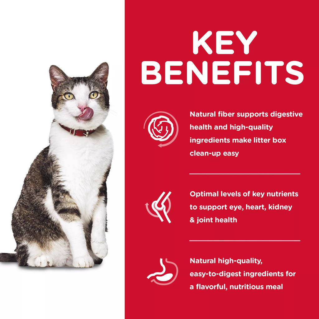 Hill's Science Diet Indoor Senior 11+ Dry Cat Food - Chicken